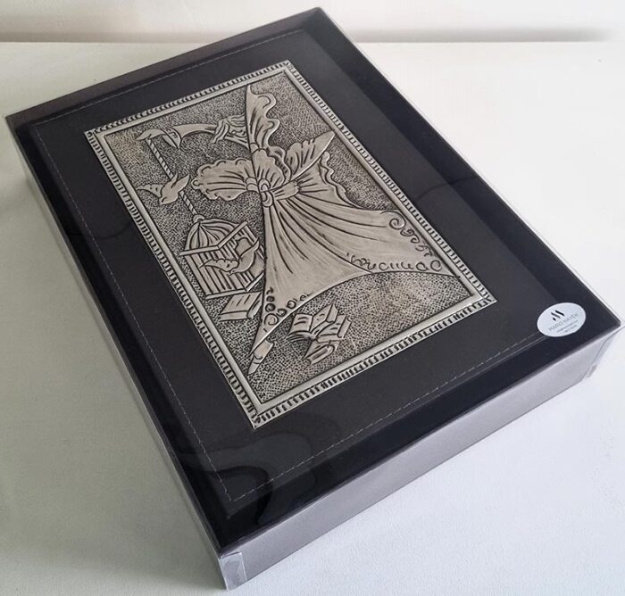 Gibran Kahlil Gibran, luxury coffret in wooden box with leather