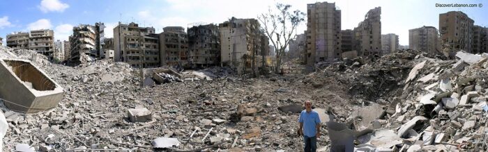 Destruction of Dahieh, Beirut Suburbs in Ruin