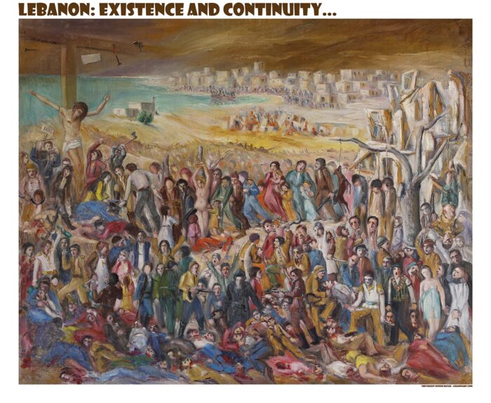 Lebanon Existence and Continuity - Artist painter Joseph Matar