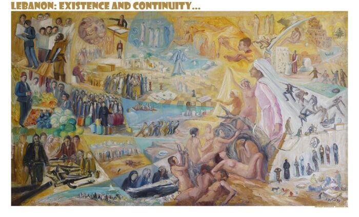 Lebanon Existence and Continuity - Artist painter Joseph Matar