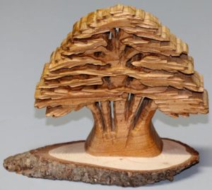 Crafted souvenirs Lebanese cedar wood forest Becharre Bsharri