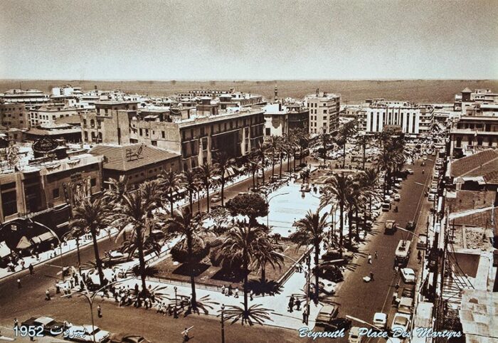 Beyrouth – Place des Canons, 1952