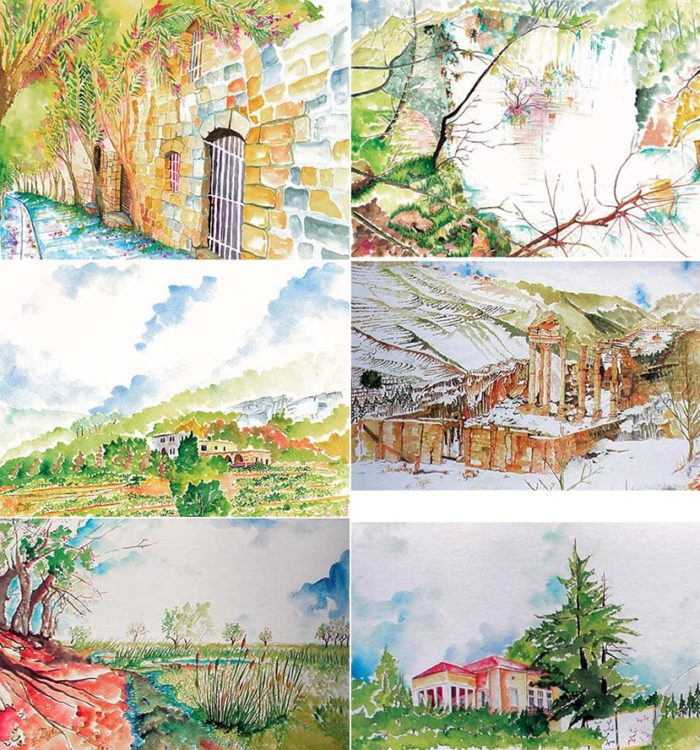 Art postcards Majdi el Allawi