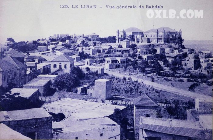General view Baabda 1920