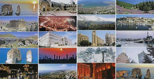 Panorama postcards
