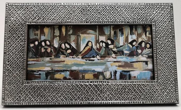 Art painting of the last supper