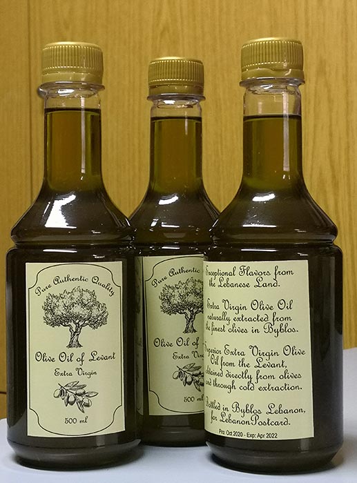 Organic extra virgin olive oil, Levant Byblos Lebanon, oil olive tree