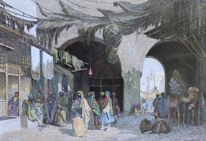 Bazar a Beyrouth 1814