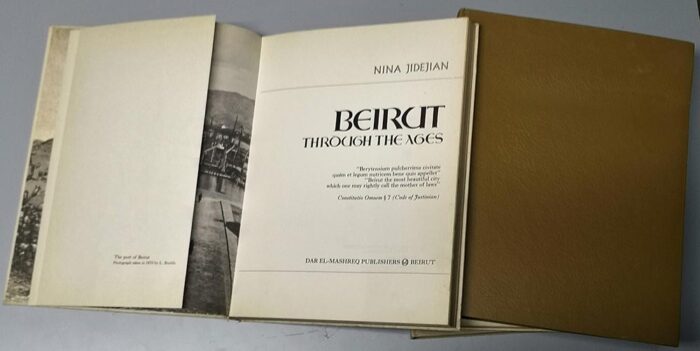 Nina Jidejian Beirut Book