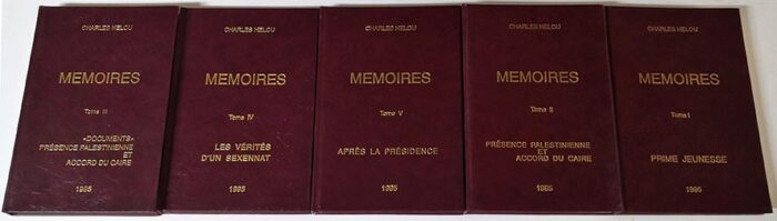 Book Mémoires - Charles Helou