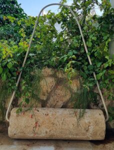 Old Lebanese rolling machine