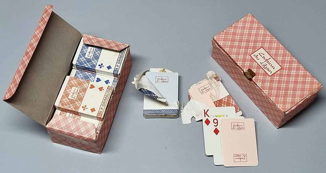 Casino du Liban playing cards