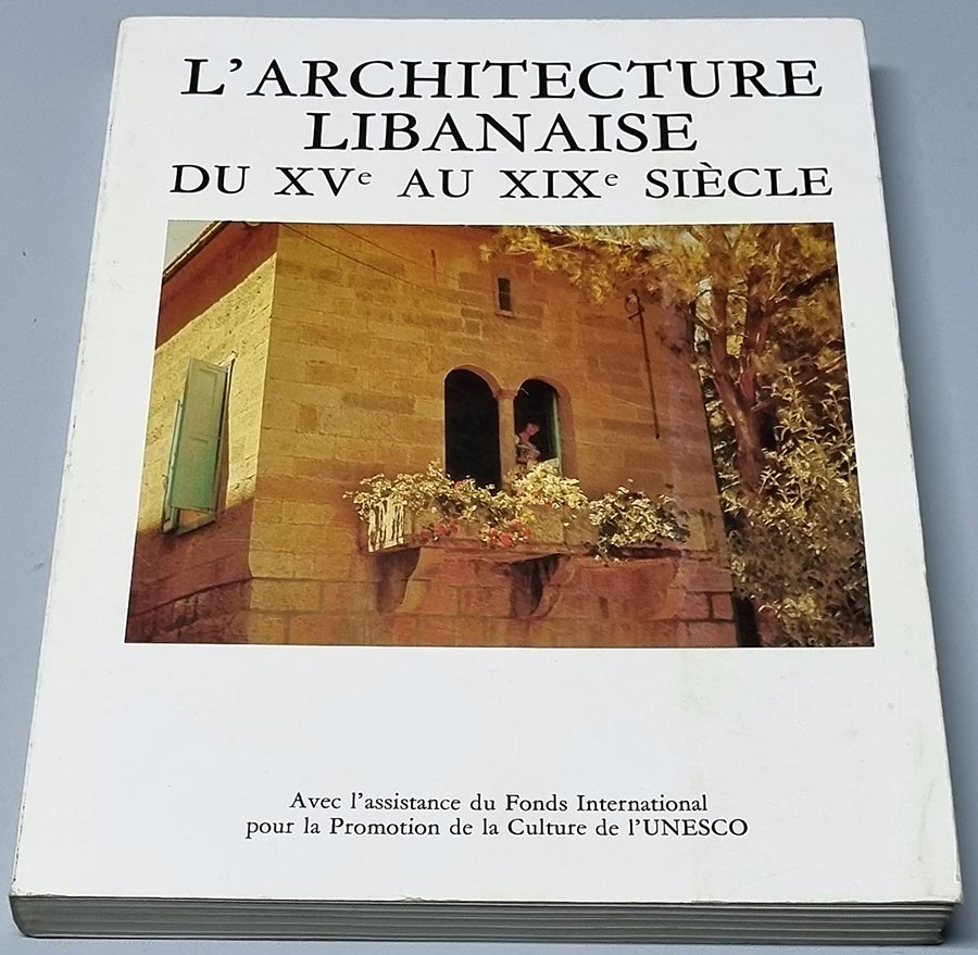 Livre Architecture Libanaise