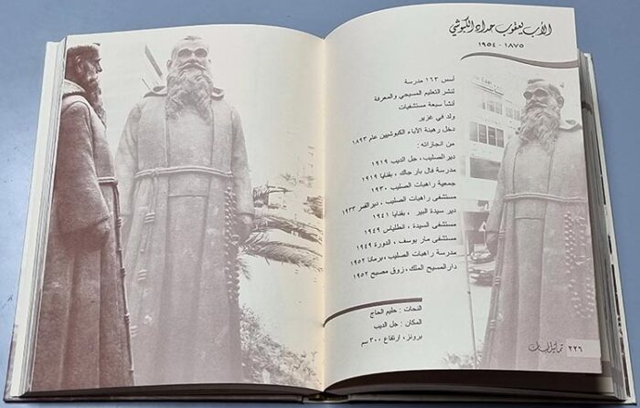 كتاب تماثيل لبنان أسماء لوطن - محترف جورج الزعني