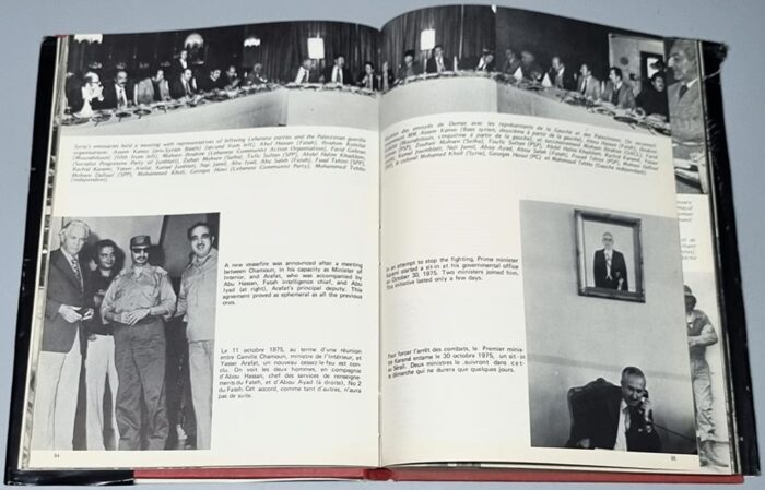 Book Days of Tragedy 1975 1976 - Lebanon