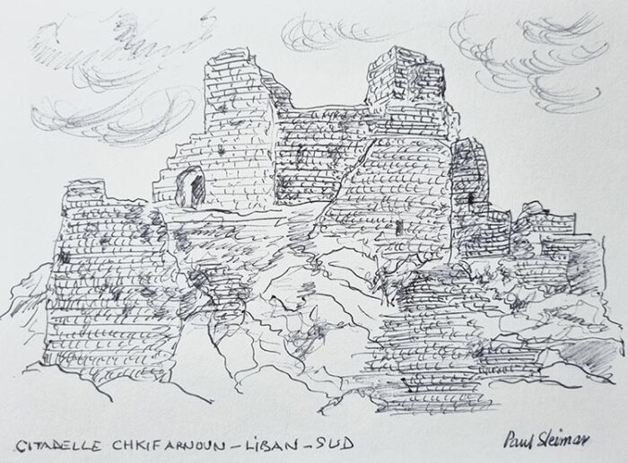 Citadelle Chkif Arnoun - Liban Sud