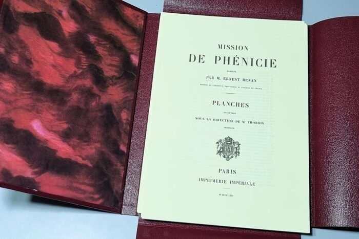Mission de Phenicie - Ernest Renan - Planches