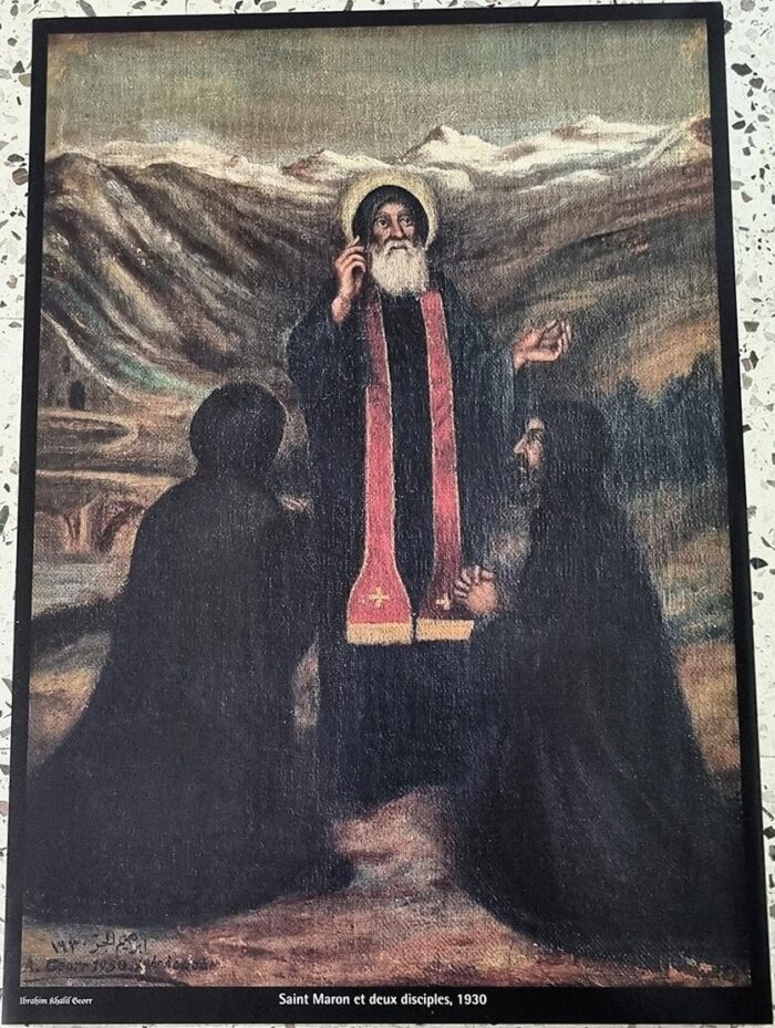 Saint Maron et deux disciples 1930