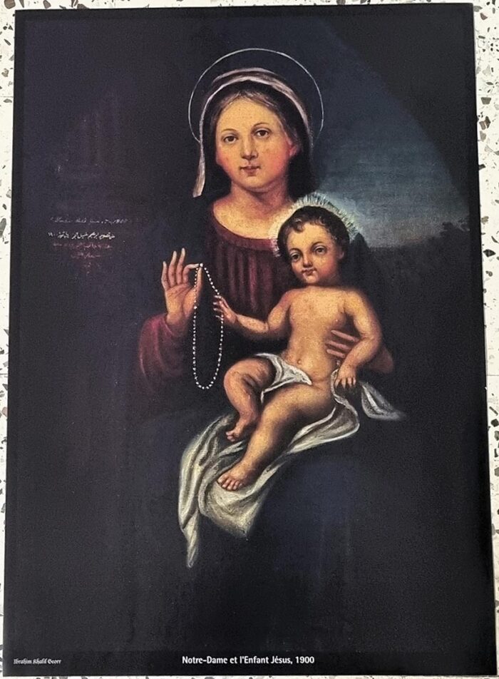 Notre Dame et l'enfant Jesus 1900