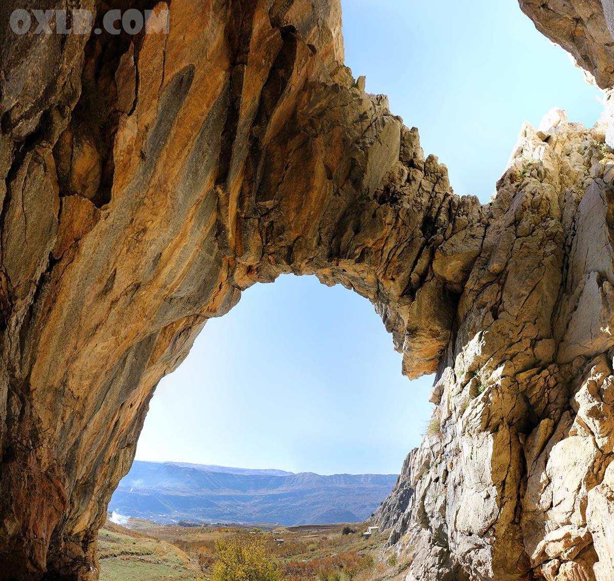 Natural arch in Ehmej Laqlouq