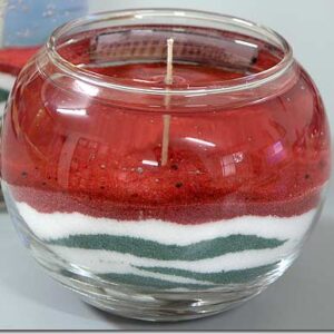 Gel Candles with the national colors and Cedar emblem - Image 2
