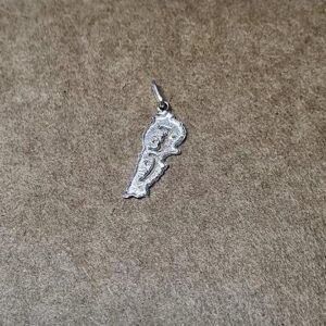 Silver Lebanon map لبنان - Image 1