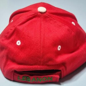 Lebanese baseball caps – National colors and Cedar emblem - Image 2