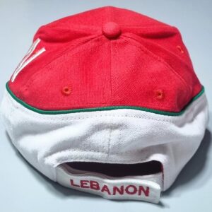 Lebanese cap with the cedar of Lebanon, a map and a badge. - Image 3
