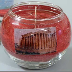 Gel Candles with the national colors and Cedar emblem - Image 1