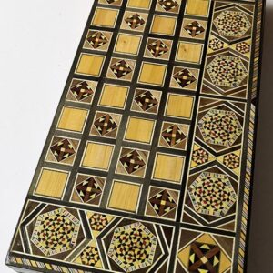 Wooden backgammon game - Image 2