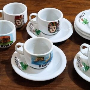 Ceramic coffee cups: Lebanon and Byblos - Image 1