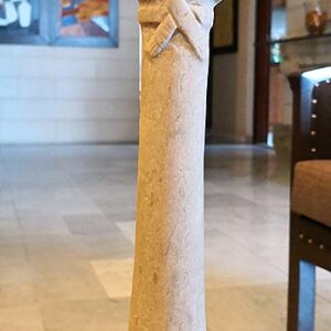 Astarte handmade sculpture on Testa stone - Image 1