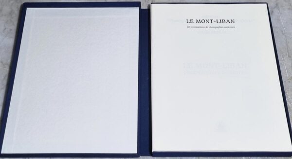 Album Le Mont Liban 60 reproductions de photographies anciennes