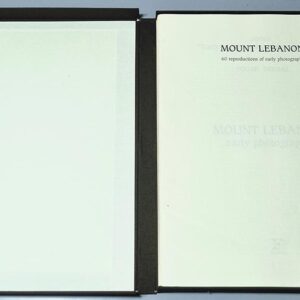 Album Mount Lebanon 60 reproductions of early photographs Fouad Debbas