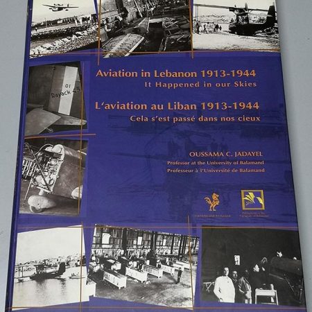 Book Aviation in Lebanon 1913 1944