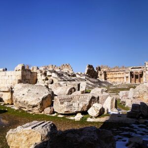 Baalbek, the Columns of Jupiter and Great Court - Image 1