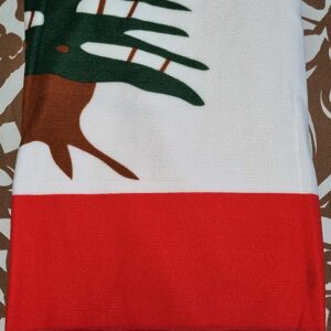 Flag of Lebanon beach towel - Image 2