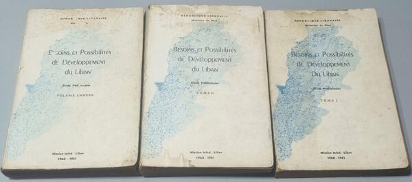 Besoins et Possibilites de developpement du Liban Irfed