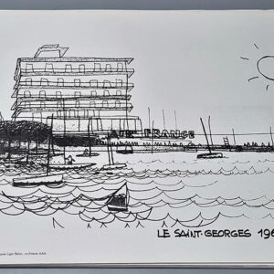 Beyrouth - Croquis de Jacques Liger-Belair - Image 3