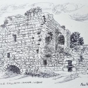 Drawings of citadels and fortresses of Lebanon - Image 20