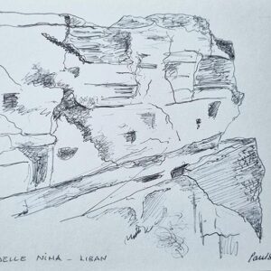 Drawings of citadels and fortresses of Lebanon - Image 13