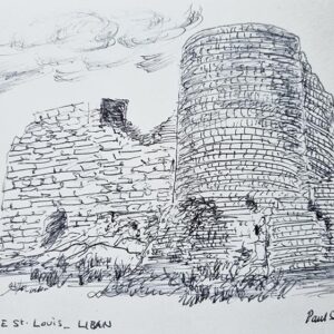 Drawings of citadels and fortresses of Lebanon - Image 9