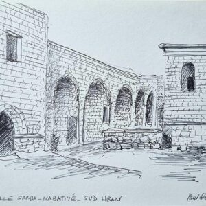 Drawings of citadels and fortresses of Lebanon - Image 8