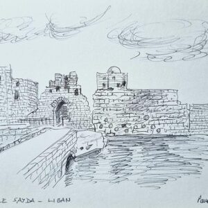 Drawings of citadels and fortresses of Lebanon - Image 7