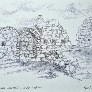 Drawings of citadels and fortresses of Lebanon - Image 6