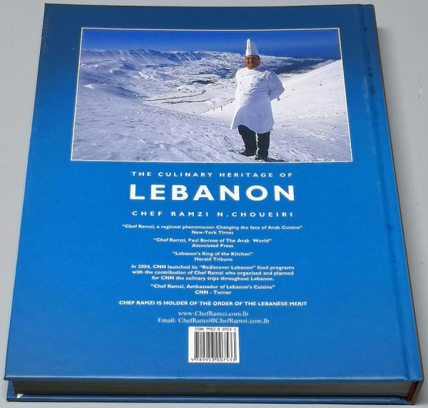 Culinary Heritage of Lebanon book Chef Ramzi