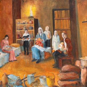 Family of Saint Charbel, Painter Joseph Matar - Image 1