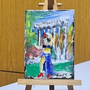 Painting Folklore at Baalbek