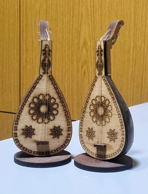 Handcrafted souvenirs wooden Oud
