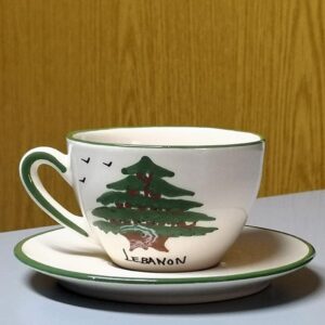 2 Handmade ceramic teacups - Image 1